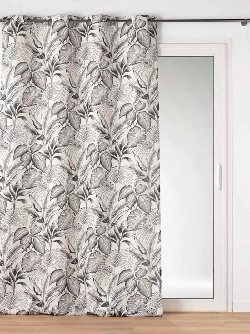 Rideau à œillets 140x260 Cabana naturel Blanc - Kiabi