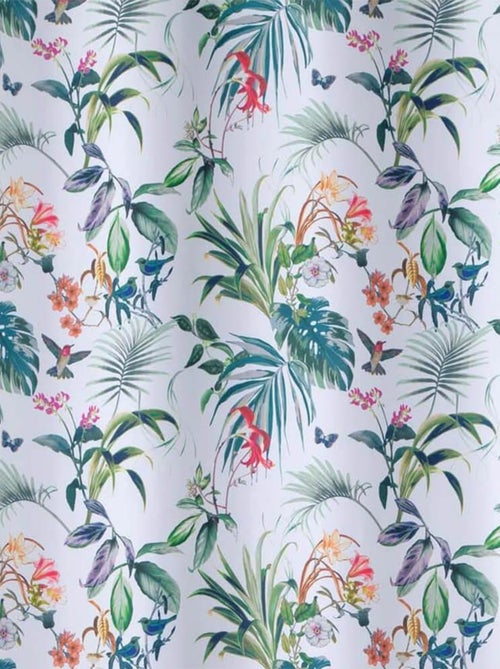 Rideau à œillets 140x260 Féerie blanc - Kiabi