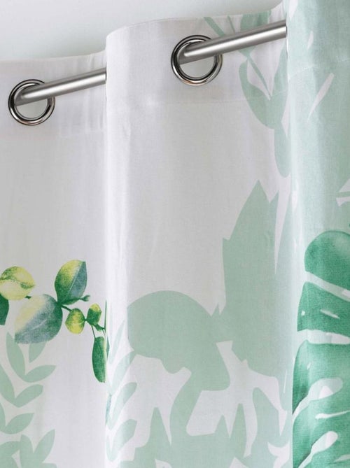 Rideau à œillets 140x260 Louisiane coton - Kiabi