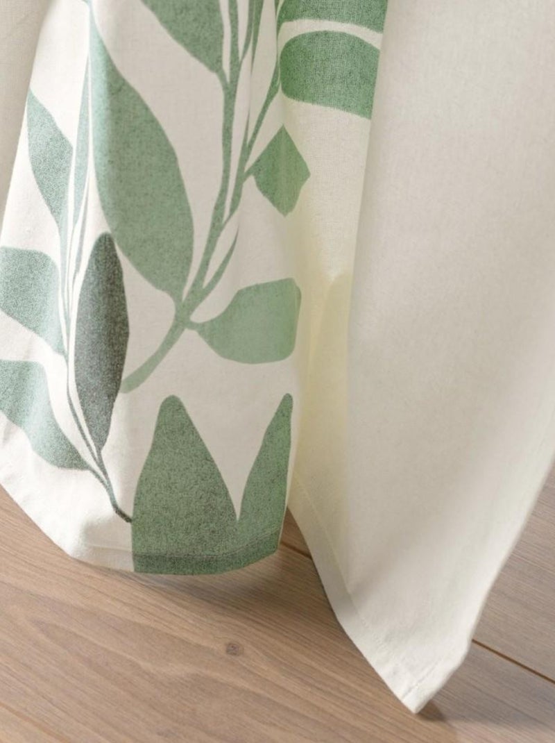 Rideau à œillets 140x260 NYMPHEA Beige - Kiabi