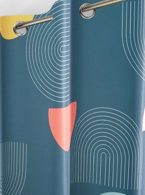 Rideau à œillets 140x260 Pop Art - Kiabi Rideau à œillets 140x260 Pop Art - Kiabi