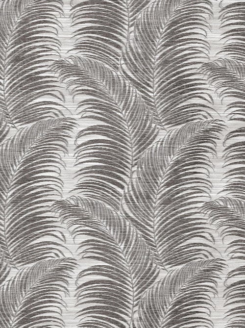 Rideau à oeillets aux motifs palmes - Kiabi