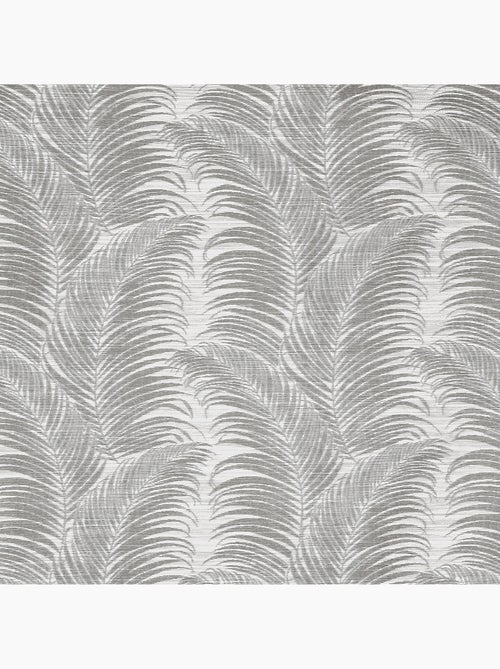 Rideau à oeillets aux motifs palmes - Kiabi