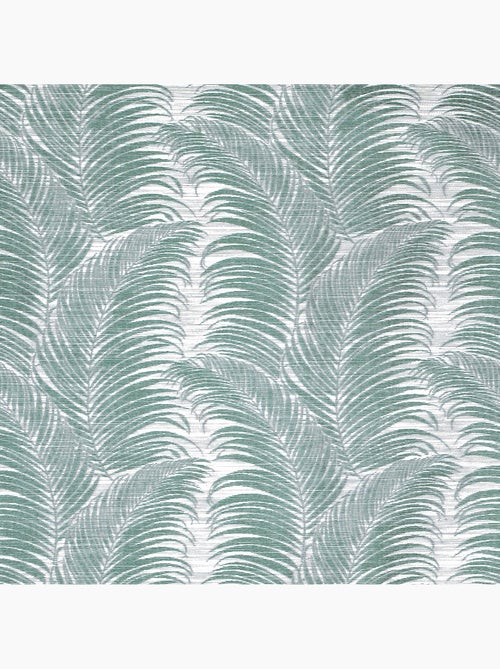 Rideau à oeillets aux motifs palmes - Kiabi