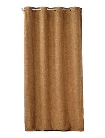 Rideau à œillets BELI - Bouclette unie