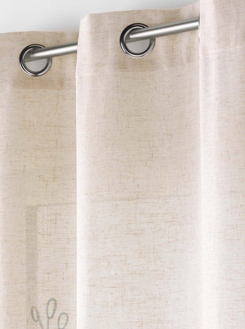 Rideau à oeillets - Kiabi