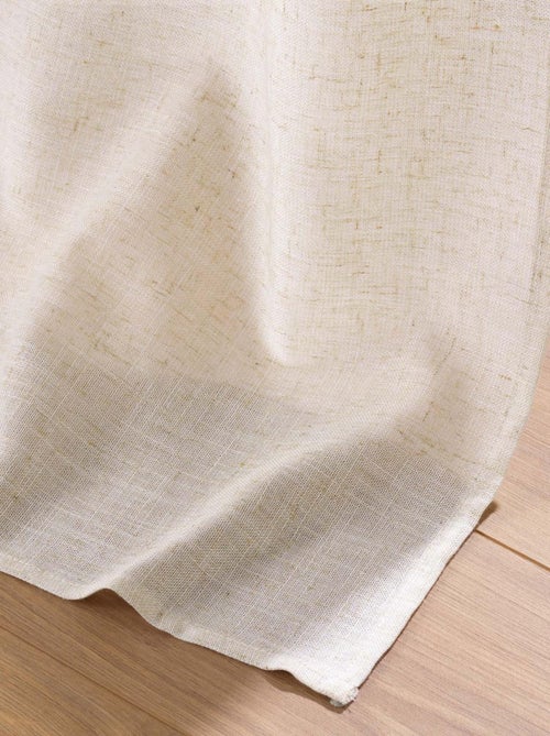 Rideau à oeillets - Kiabi