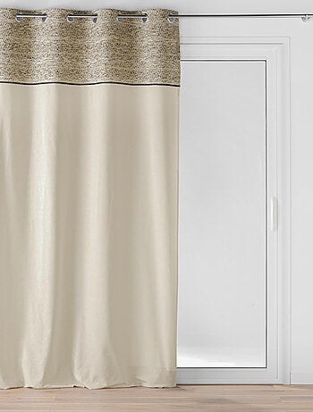 Rideau à Oeillets Camalia Top Jacquard