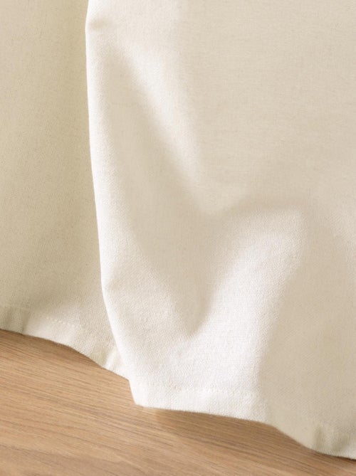 Rideau à Oeillets Camalia Top Jacquard - Kiabi