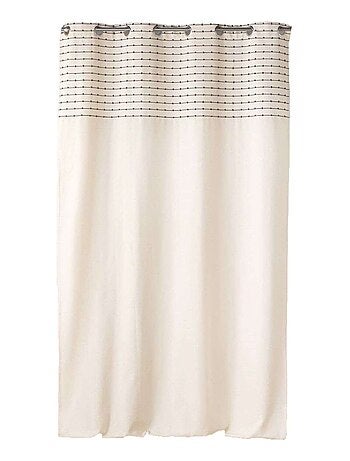 Rideau à œillets CANNA - Coton recyclé GRS