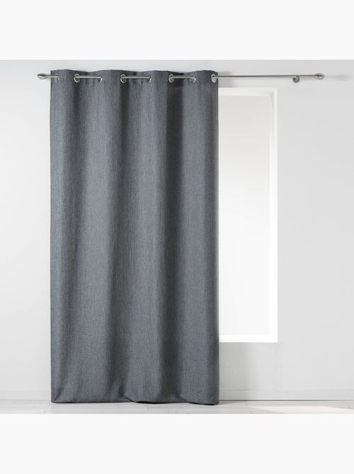 Rideau a oeillets chambray uni newton - Kiabi Rideau a oeillets chambray uni newton - Kiabi
