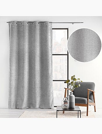 Rideau à Œillets – Chambray Uni Select