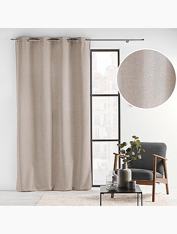 Rideau à Œillets – Chambray Uni Select