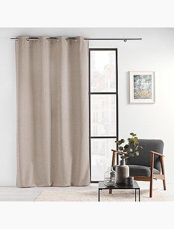 Rideau à Œillets – Chambray Uni Select