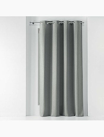 Rideau a oeillets chambray uni solena
