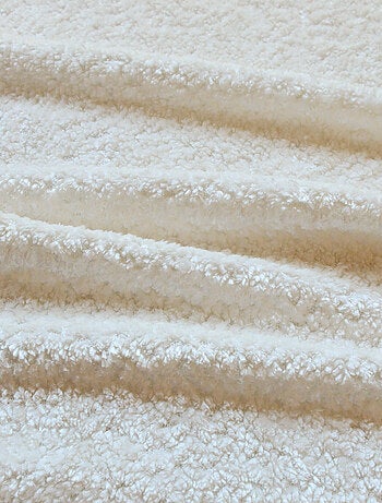 Rideau à oeillets chenille - Effet peluche