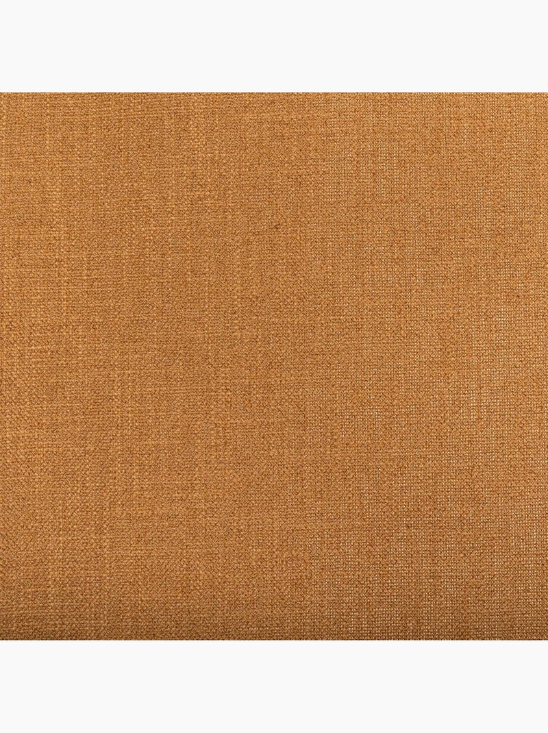 Rideau à oeillets clem Marron - Kiabi