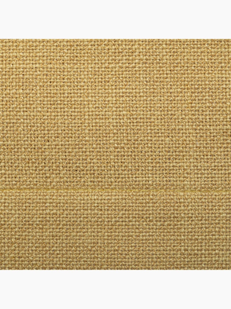 Rideau à oeillets CLEM Ocre - Kiabi