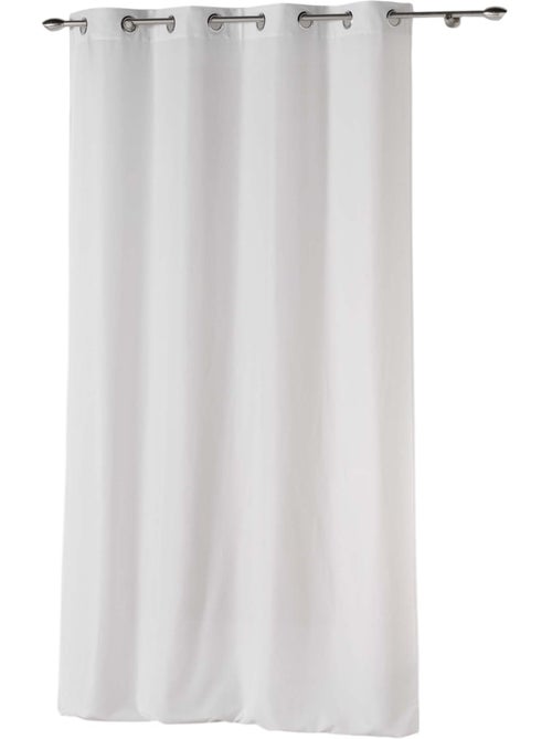 Rideau a oeillets Collection Absolu - Kiabi