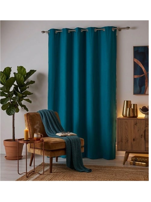 Rideau a oeillets Collection Absolu - Kiabi