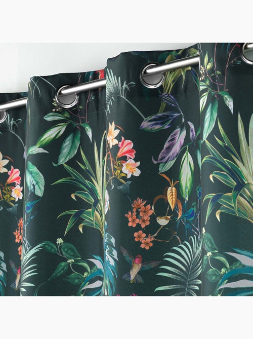 Rideau à oeillets Collection Feerie - Kiabi