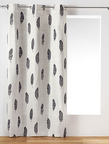 Rideau à oeillets Collection Plumes Eterny