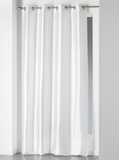 Rideau a oeillets Collection Shana - Kiabi