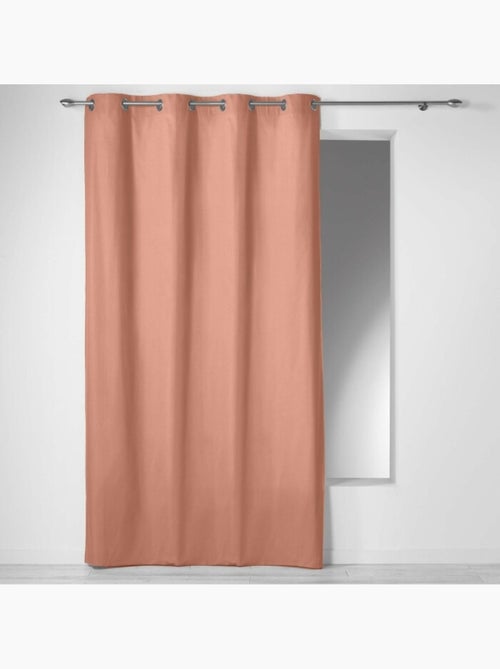 Rideau à Œillets – Coton Uni Panama - Kiabi