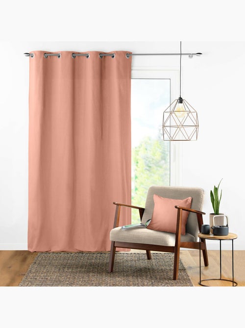 Rideau à Œillets – Coton Uni Panama - Kiabi