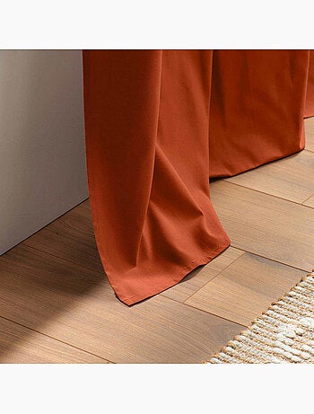 Rideau à Œillets – Coton Uni Panama