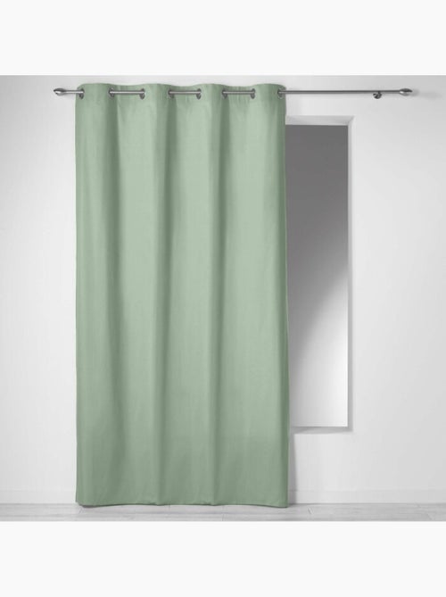 Rideau à Œillets – Coton Uni Panama - Kiabi