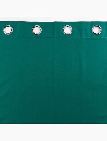 Rideau à oeillets double face 100% occultant/satiné - Obscure