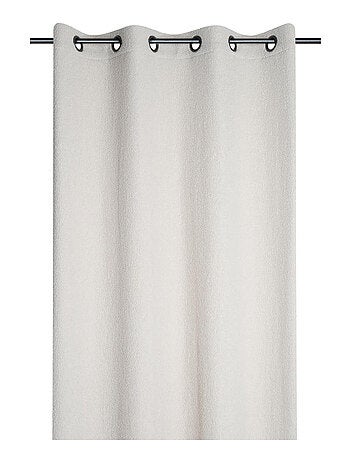 Rideau à oeillets doux - Effet bouclette