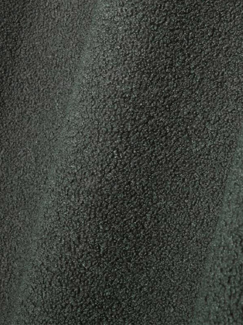 Rideau à oeillets doux  - Effet bouclette Kaki - Kiabi