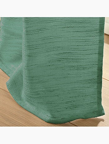Rideau à œillets – Effet lin tissé – Nando – Coloris