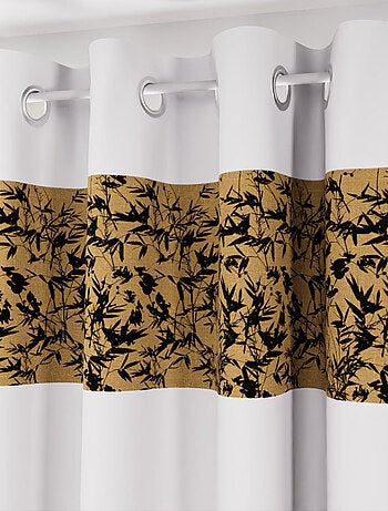 Rideau à oeillets en coton 135x250 cm MAYLINE, par Soleil d'Ocre