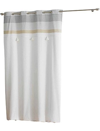 Rideau à oeillets en coton Iliades