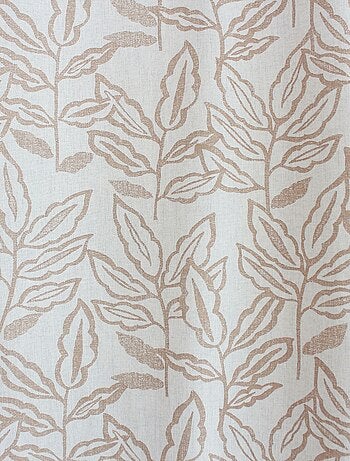 Rideau à oeillets en coton recyclé Chambray