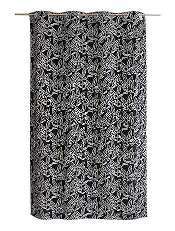 Rideau à oeillets en coton recyclé Chambray