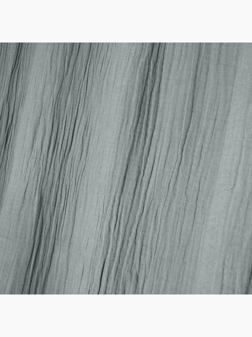 Rideau à oeillets en gaze de coton - Kiabi