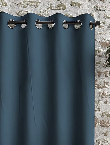 Rideau à oeillets en microfibre lavée BOHEME, par Soleil d'Ocre