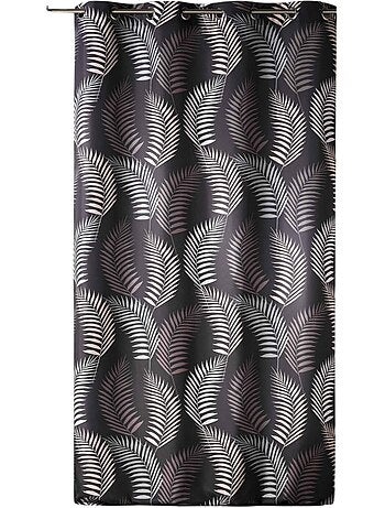 Rideau a oeillets en polyester Goyave