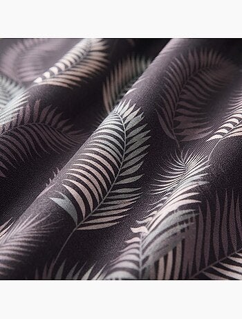 Rideau a oeillets en polyester goyave