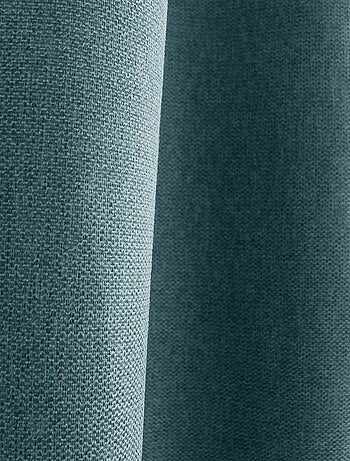 Rideau à oeillets en velours chenillé