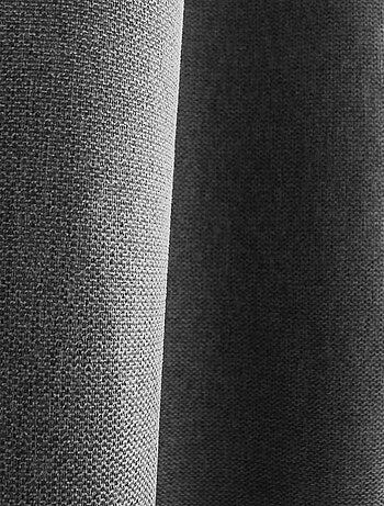 Rideau à oeillets en velours chenillé