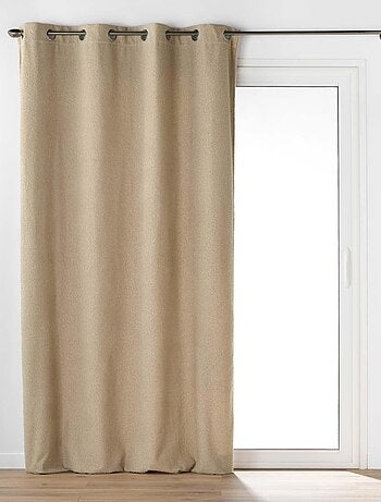 Rideau à oeillets et a bouclette Collection Wooly