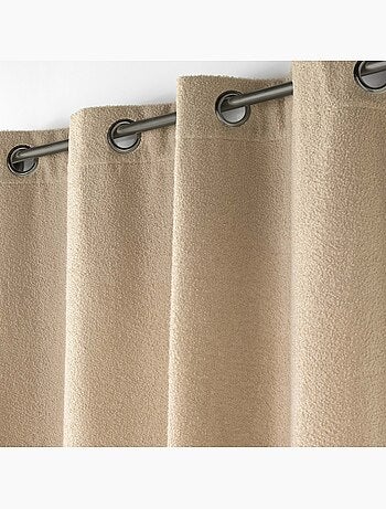 Rideau à oeillets et a bouclette Collection Wooly