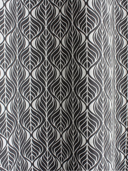 Rideau à oeillets feuille de palmier - Kiabi