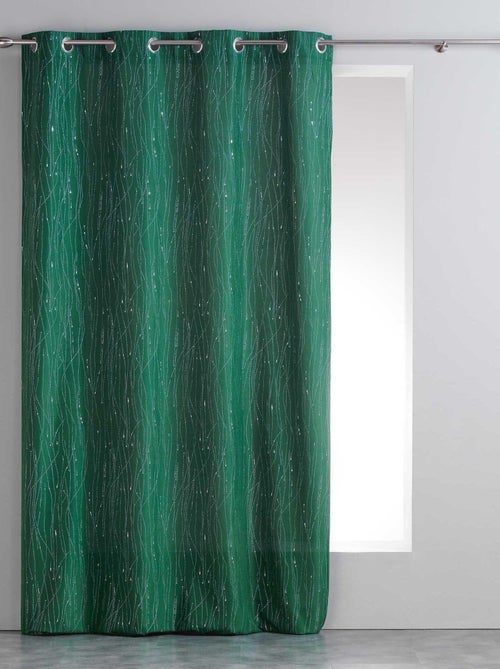 Rideau a oeillets Filliane 140 x 260 cm anthracite - Kiabi Rideau a oeillets Filliane 140 x 260 cm anthracite - Kiabi