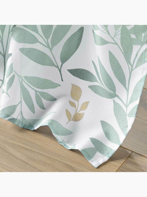 Rideau à œillets grande hauteur en polyester imprimé – Biovana - Kiabi Rideau à œillets grande hauteur en polyester imprimé – Biovana - Kiabi